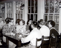 Dining at the Inn during the 1950s.