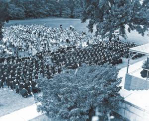 Then and Now: Commencement Ceremonies and Traditions