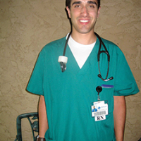 Nursing alumnus wants to be a role model for other males pursuing nursing degrees