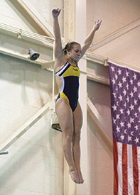 Lions’ diver makes history with NCAA performance