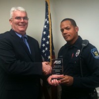 Campus security officer receives award for “Outstanding Performance” from ASIS International