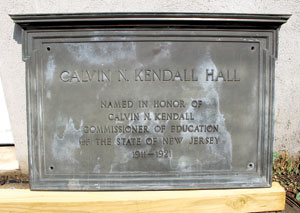 Then and now: The curious case of the Kendall Hall plaque