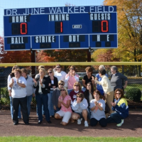 Photo gallery: Softball field dedicated to Dr. June Walker
